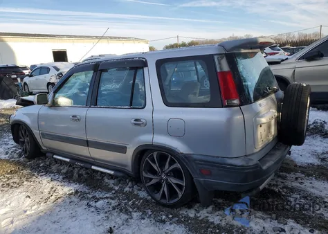 2001 Honda Cr-V Ex из США, поврежденный, VIN JHLRD18651C017678